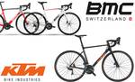 Carbon-Rennrad von KTM oder BMC mit Disc und Shimano 105 Schaltung in Playa de Muro (Mallorca) online reservieren